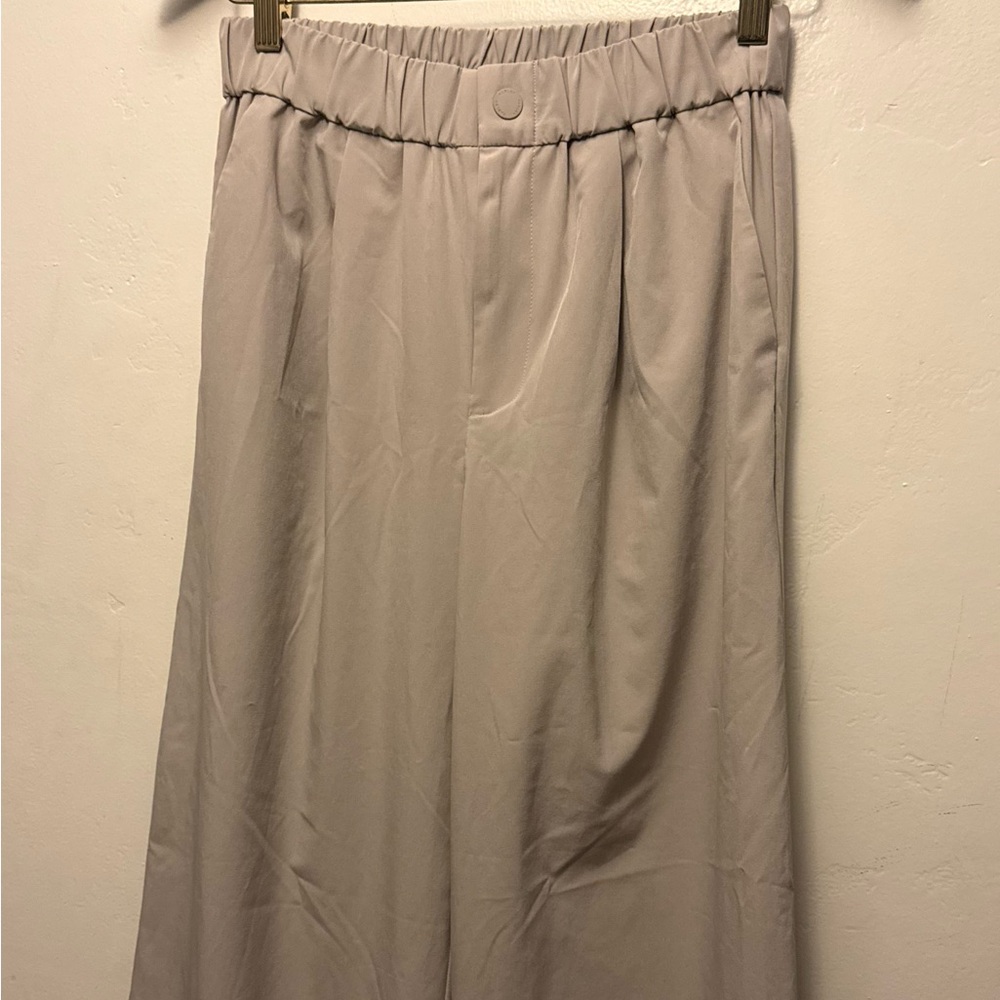 Varley Kayson Wide-Leg Pleated Pants